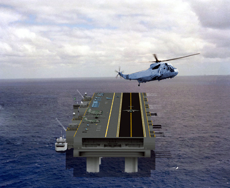 Боевая морская авиаплатформа